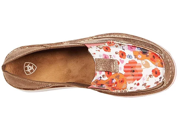 Ariat Cruiser Copper Metallic/ Floral Guitar 10035827 (Women's) 8