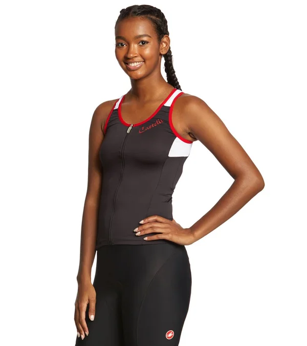 Castelli 2017 women solare top black/white/red (4517064-101) M, BLACK/WHITE/RED