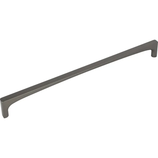 Top Knobs TK1019AG Riverside Appliance Pull 18 inch - Ash Gray