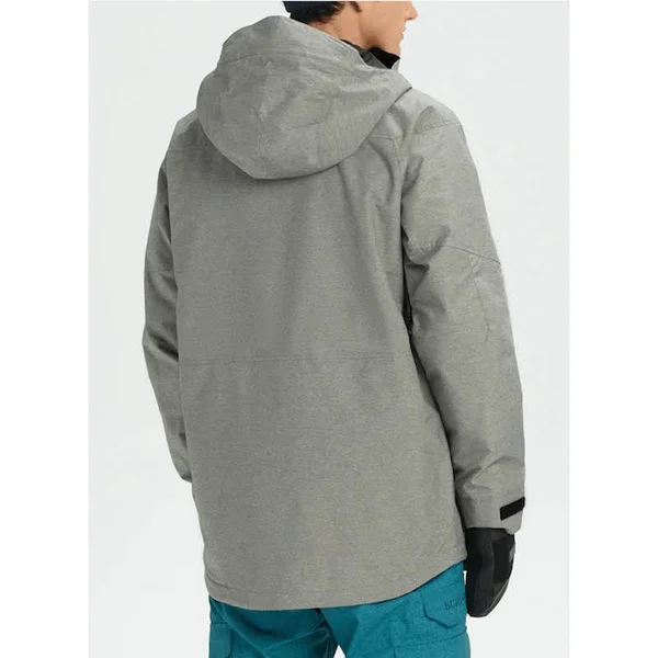 Burton Men's Hilltop Jacket - Medium - Shade Heather