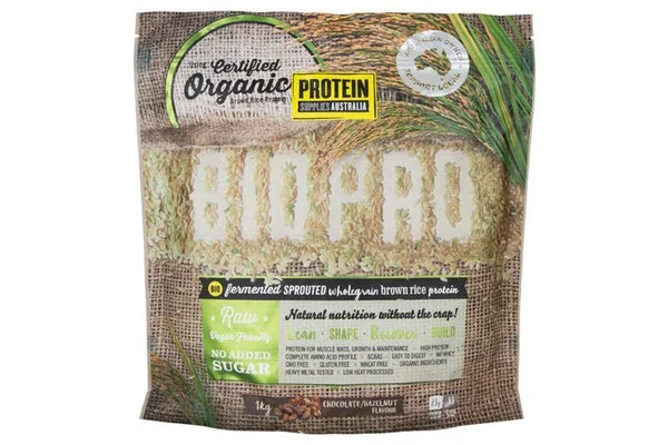 Protein Supplies Australia Biopro (Sprouted Brown Rice) Chocolate & Hazelnut 1kg