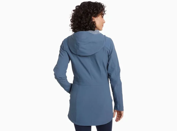 Kuhl W&s Klash Trench, Dusty Blue, Xs