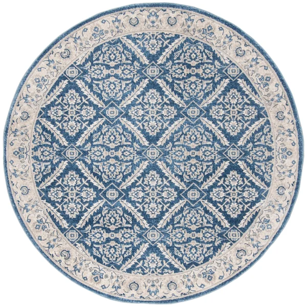 Safavieh 11& x 15& Brentwood BNT863N Navy Creme Rug