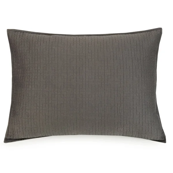 Ayesha Curry Full/Queen Labyrinth Quilt Gray