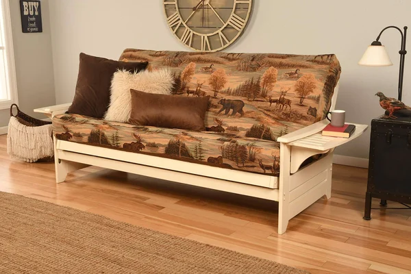 Kodiak Phoenix Frame/Antique White Finish/Canadian Mattress