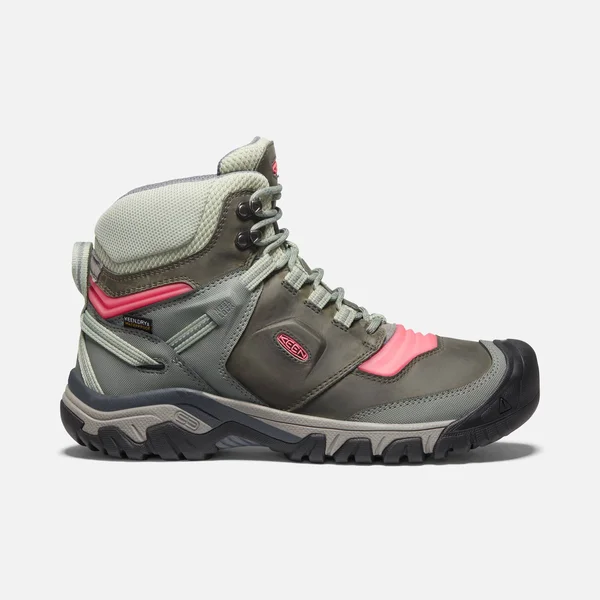 Keen Women's Ridge Flex Mid Waterproof Boot - 9.5 - Castor Grey, Dubarry