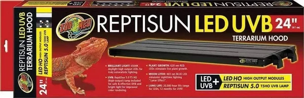 Zoo Med ReptiSun LED UVB Terrarium Hood - 36x22