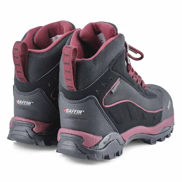 Baffin Hike Boot - Women's Black/Sangria - 8 M US