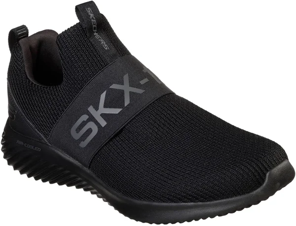 Skechers Men's Bounder Athletic Shoes Black - Size 7.5 Wide