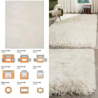Safavieh Venice Shag Pearl 8 ft. 6 in. x 12 ft. Area Rug