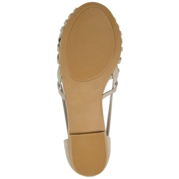 Journee Collection Women's Ekko Flat - White