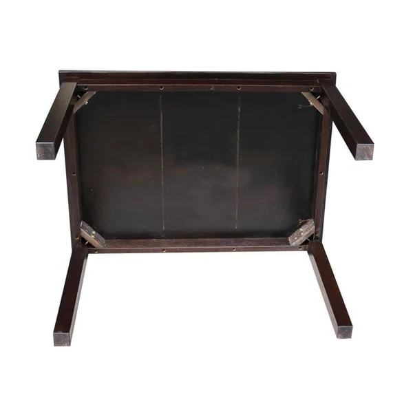 International Concepts Rich Mocha Table with 4 San Remo Juvenile Chairs