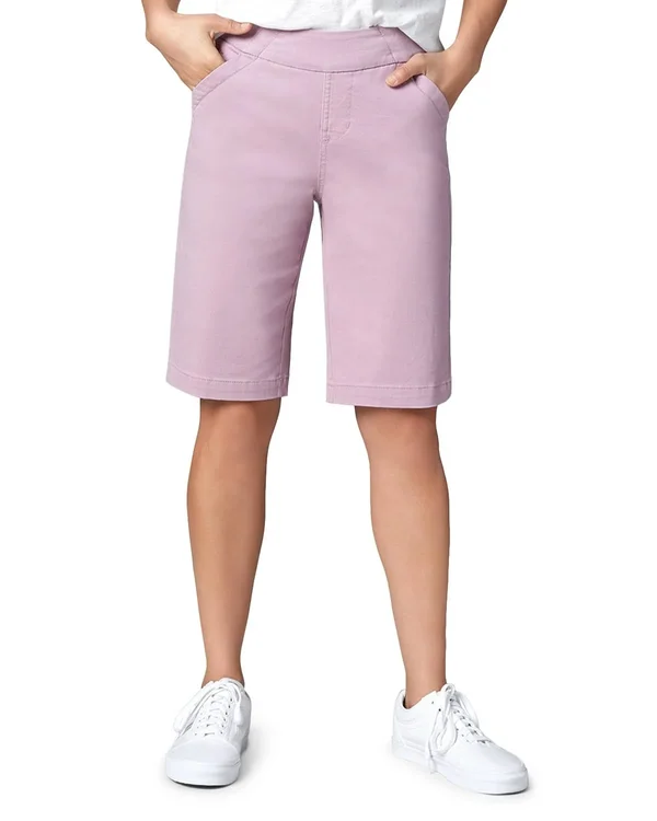 Jag Jeans Women's Gracie Bermuda Shorts - Pink - Size 6