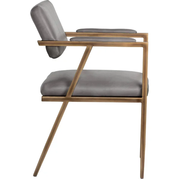 Ventouz Dining Armchair - Bravo Metal Sunpan