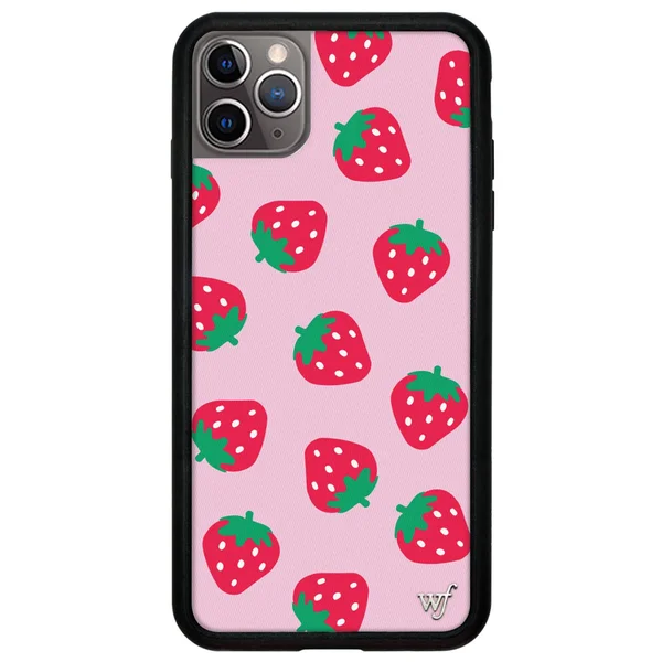 Wildflower - Strawberries iPhone 11 Pro Max Phone Case