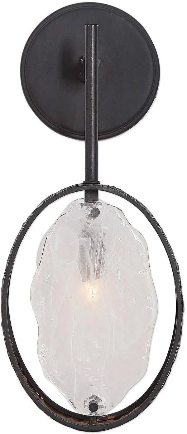 Uttermost 22517 Maxin Dark Bronze 1 Light Sconce