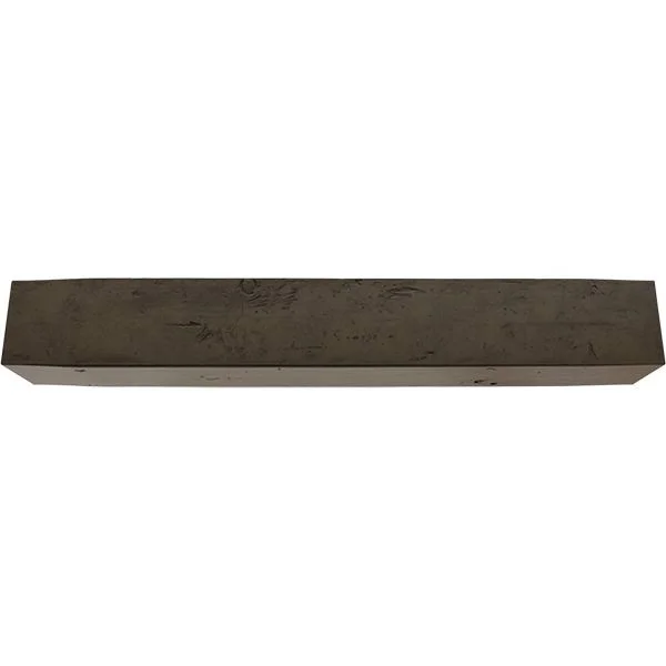 Ekena Millwork MANUKP06X08X72ZW 6x22H x 8x22D x 72x22W Knotty Pine Faux Wood Fireplace Mantel, Premium Walnut