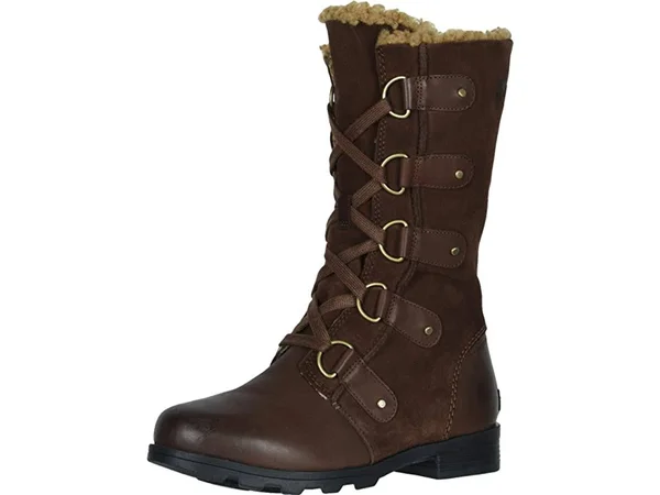 Sorel Women's Emelie Lace Boot Size 7 - Tobacco