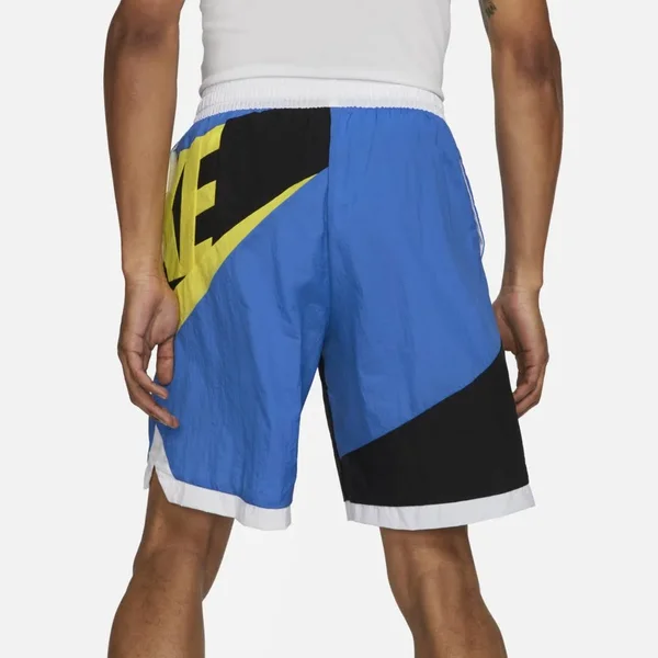 Nike Men's Dri-Fit Throwback Futura Basketball Shorts - XXL, Blue