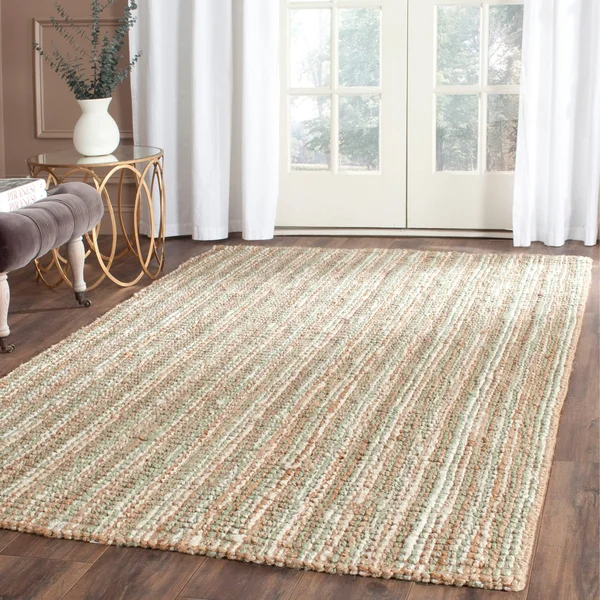 Safavieh NF447A Natural Fiber Area Rug, Natural: 6-ft x 9-ft