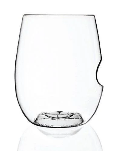 Govino Cocktail Stemless Glasses Dishwasher Safe (Set of 4) - 3 x 3 x 4