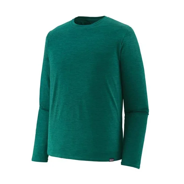 M&s Long-Sleeved Capilene Cool Daily Shirt - Patagonia Bend Borealis Green - Light Borealis Green X-Dye, Xs