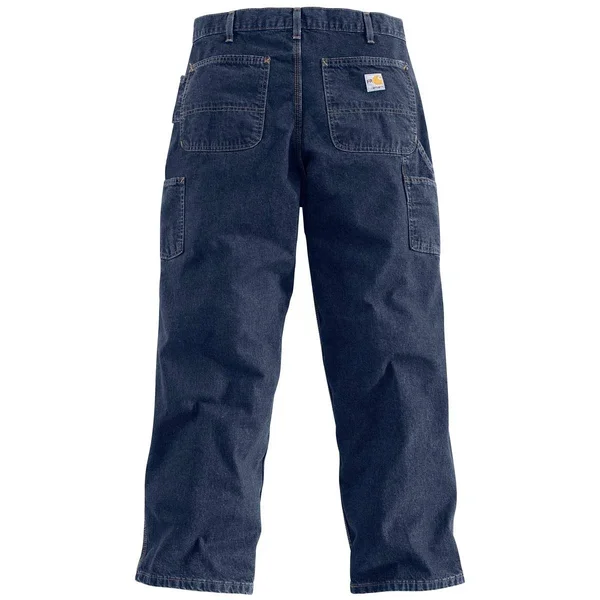 Carhartt Men's Flame Resistant Signature Denim Dungaree