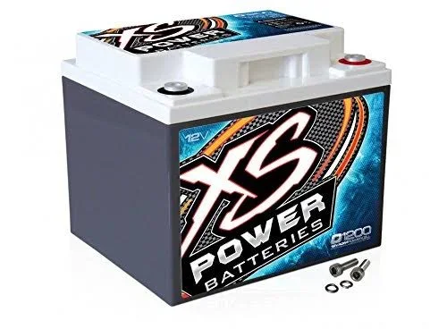 Xs Power D1200 Xs Series 12V 2600 Amp AGM High Output Battery with M6 Terminal