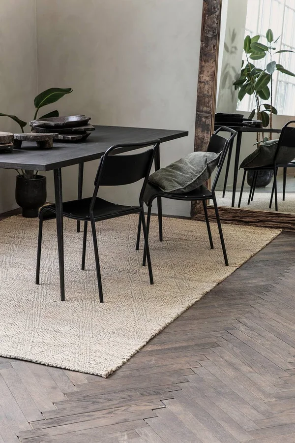 House Doctor Mara Rug 200x300 cm - Jute Rugs Cotton Nude - 257830207