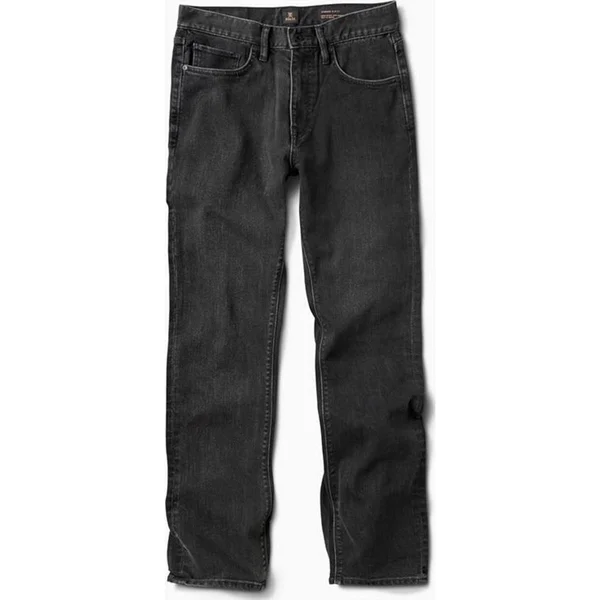 Roark Hwy 128 Straight Fit Denim - Worn Black - 34