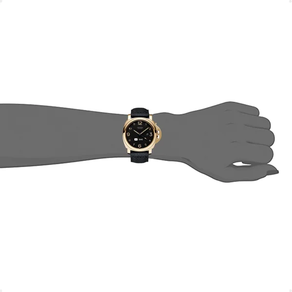 iTouch Connected Men's Leather Strap Watch - Size: Large