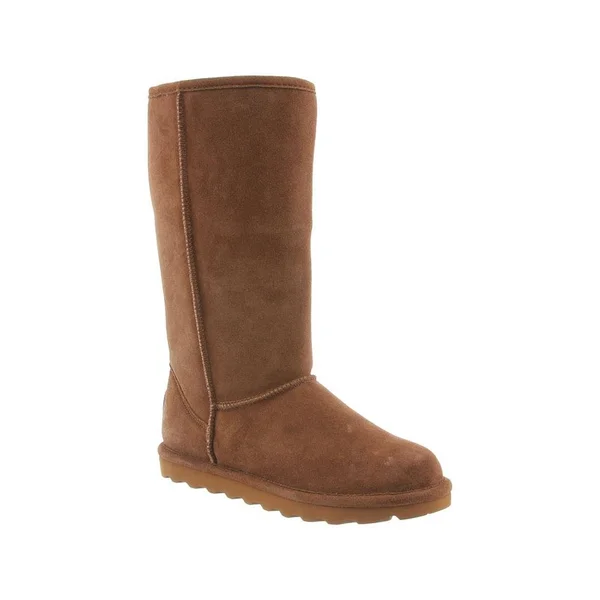 Bearpaw Women's Elle Tall Wide Boots - Hickory, Size 10