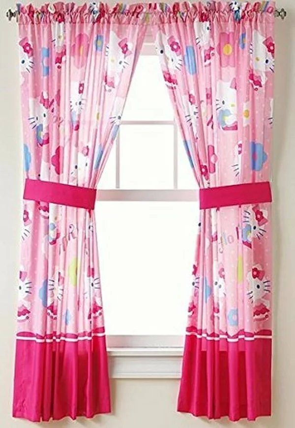 Hello Kitty Window Panels