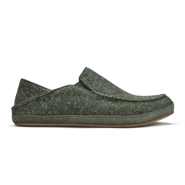 Olukai Moloa Hulu Men's Slippers Deep Olive - Dusty Olive - 7