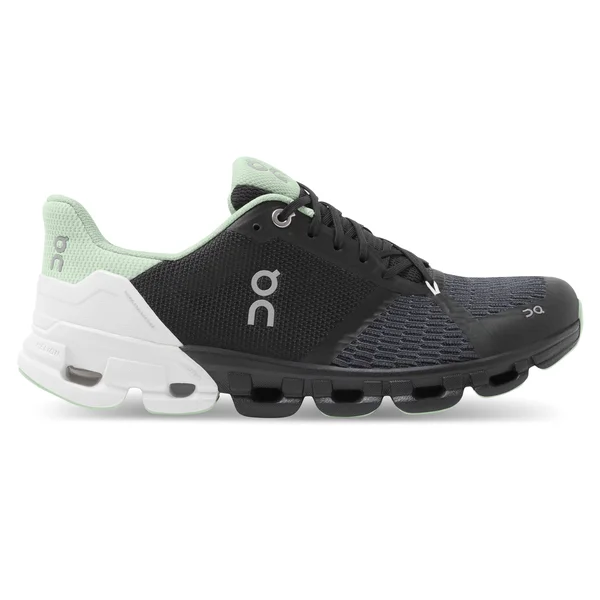 on Running - Cloudflyer, Women's 8, Black, White