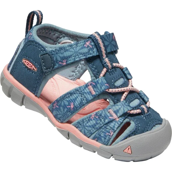 Keen Toddler Seacamp II CNX Sandal - 6 - Real Teal - Stone Blue