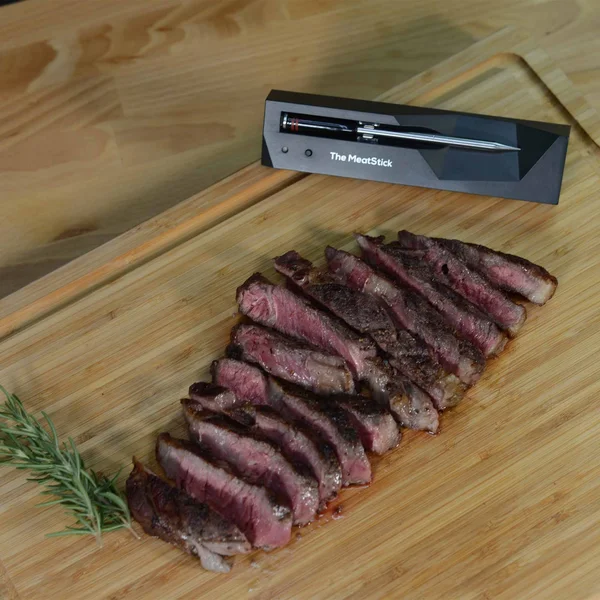 The MeatStick, 30ft Wireless Meat Thermometer Real-time Monitoring for Oven, Stove Top, Deep Frying, Sous Vide, Rotisserie, Kam
