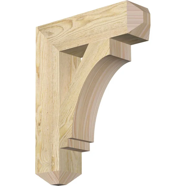 4x22W x 16x22D x 20x22H Imperial Craftsman Rough Sawn BRACKET - Douglas Fir