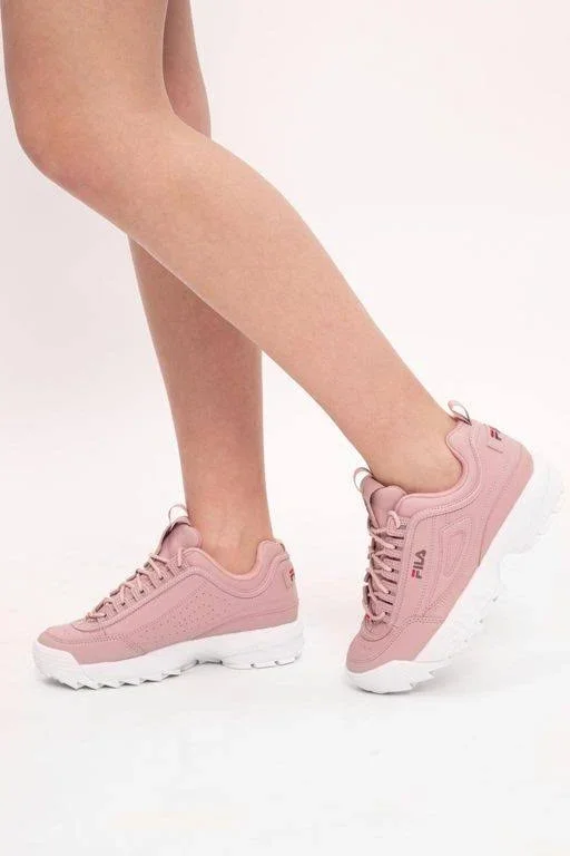 Fila &disruptor Low& Sneakers Pink - Pink - Low-top Sneakers