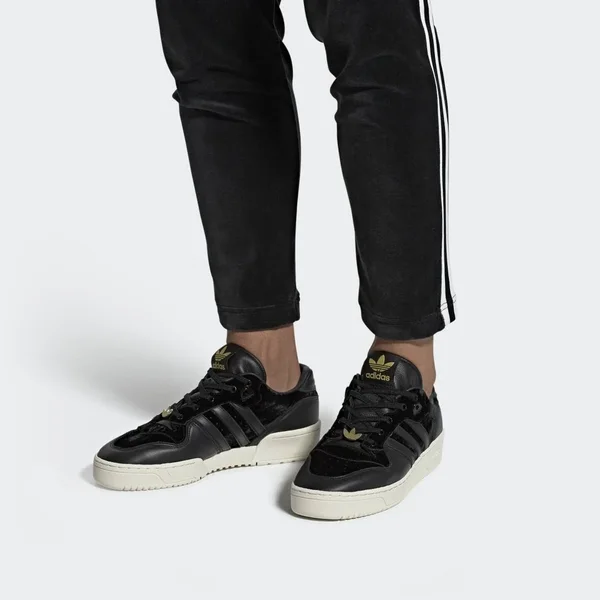 Adidas Rivalry Low Shoes Black 8.5 - Mens Originals Shoes