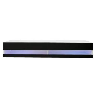 Floating TV Stand for TVs Up to 70x22 Brayden Studio Color: Black