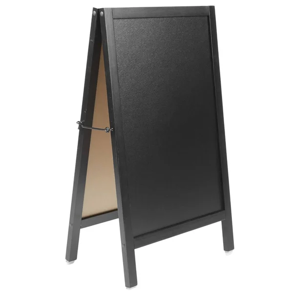 Choice A-Frame Chalkboard Sidewalk Sign - Black Wood - 20x22 x 34x22