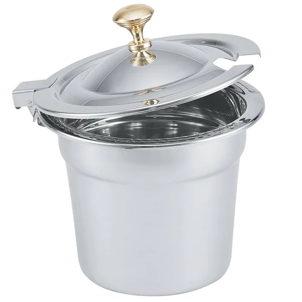 Vollrath Miramar Brass Knob Hinged Cover, for 10 qt Soup in 8261720
