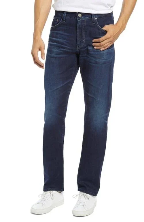 Men's Ag Everett Slim Straight Leg Jeans, Size 38 - Blue