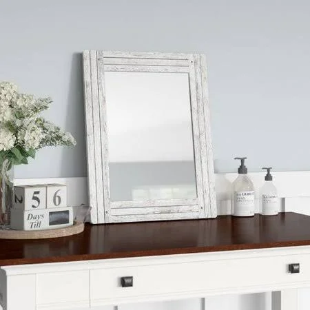 August Grove Lefkowski Accent Mirror - White