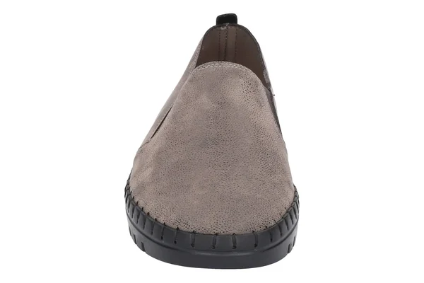 Easy Street Fresh Women's Slip-On Sneakers - Size: 5.5, Med Grey