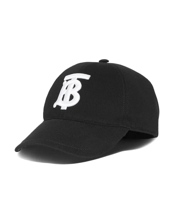 Burberry Monogram Motif Baseball Cap - Black