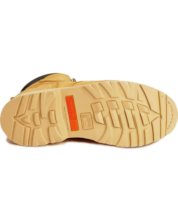 Timberland Pro Men's 6 in. Pit Boss Steel Toe Work Boot - Wheat