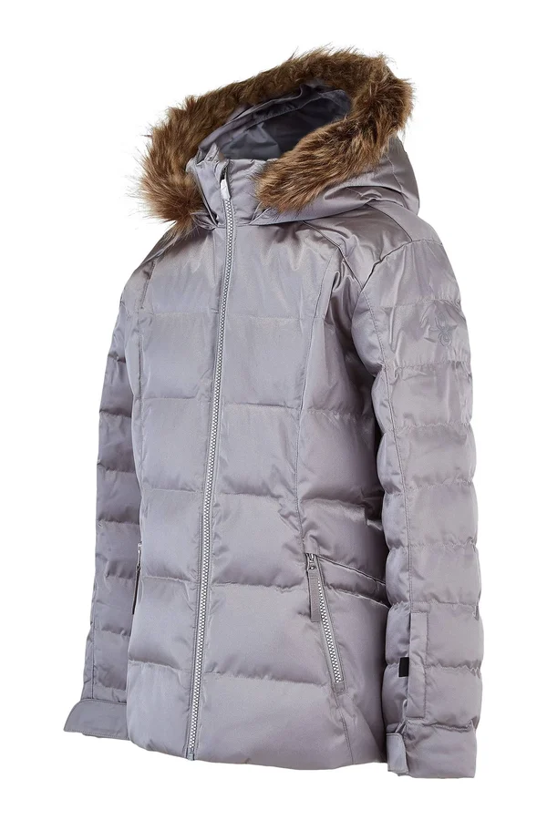Spyder Girls Atlas Synthetic Down Jacket Black, 14