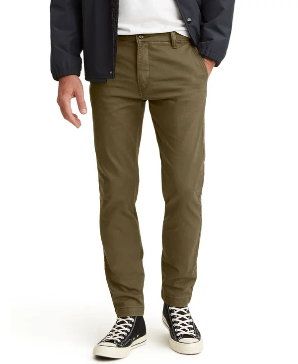 Levi&s Men's Big & Tall XX Standard Tapered Fit Chino Pants - Olive Night - Size 38X38